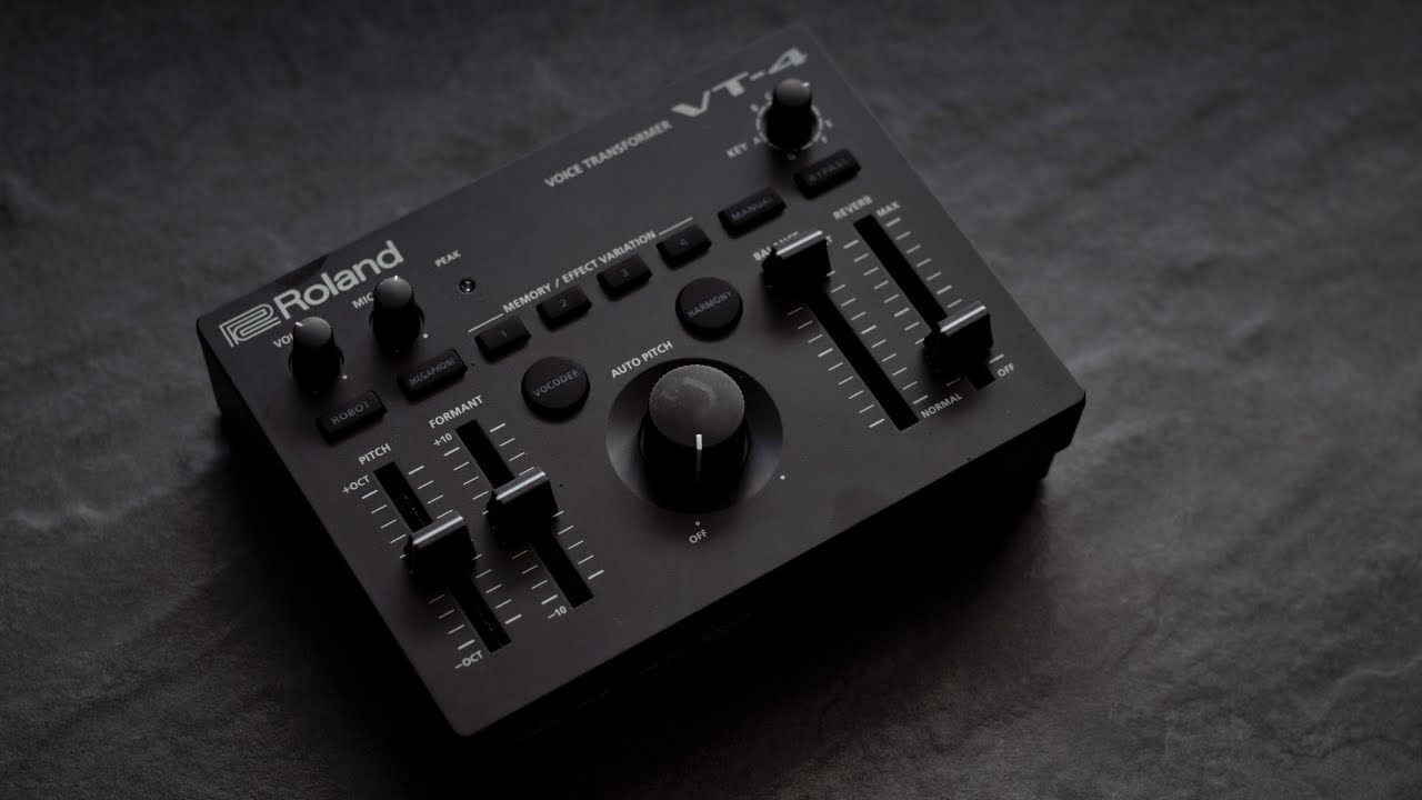 Roland VT-4 Voice Transformer: Transform Your Voice Live or in the