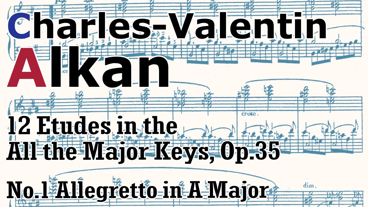 Alkan: Etude No.1 in A Major (from 