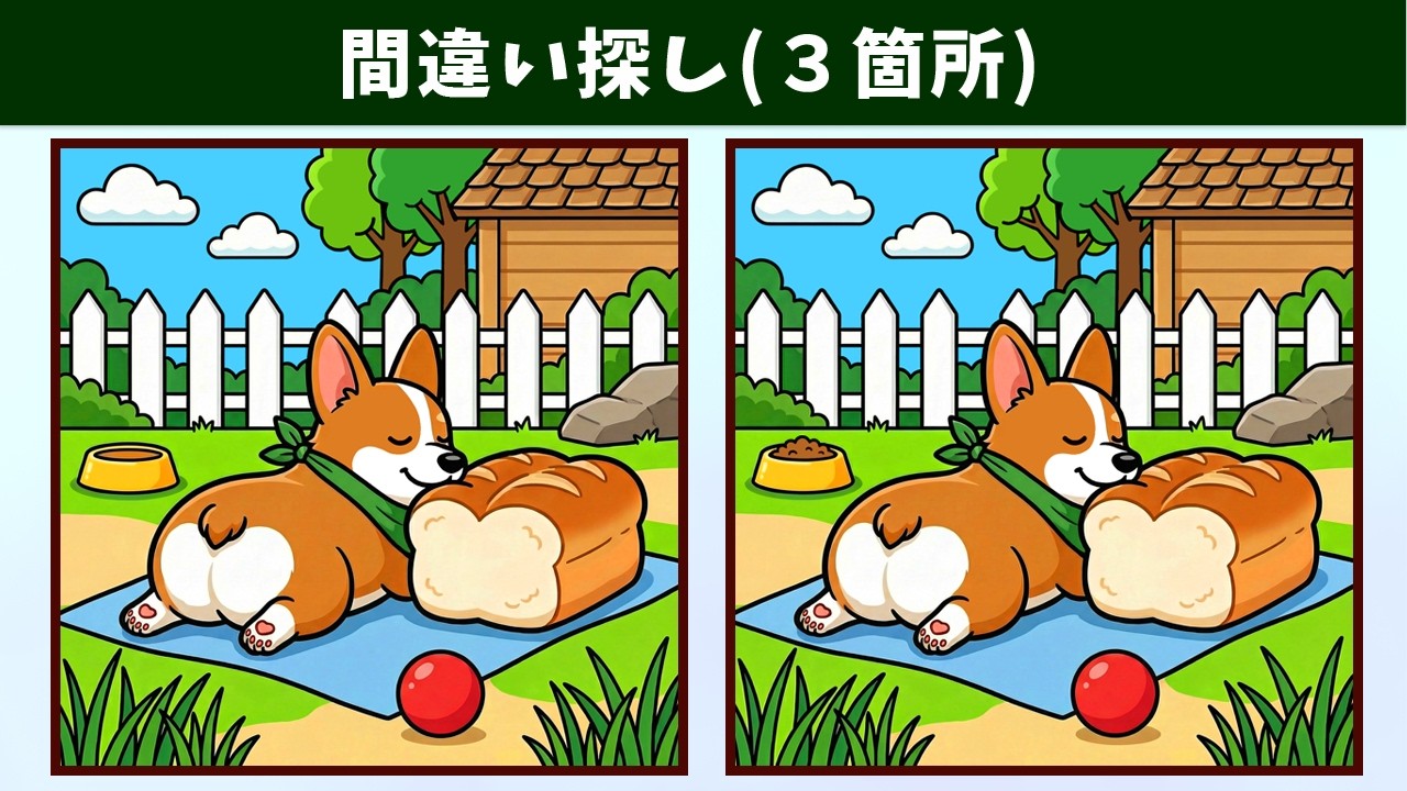 Spot the 3 Differences | Illustration Version #2153 - YouTube