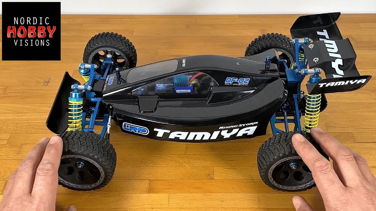 Tamiya DF-02 Rising Storm 1/10 4WD Buggy - First Test & Run! - YouTube