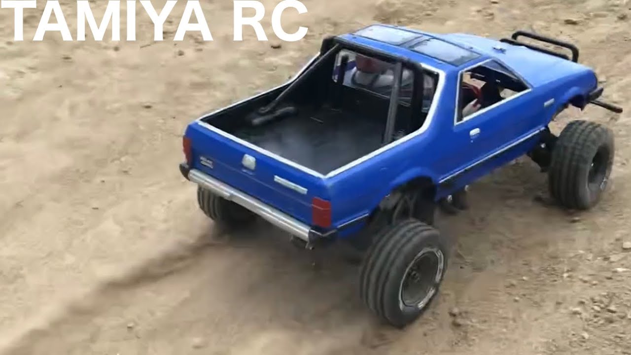 ラジコン】タミヤRC スバルブラット ブルーバージョン - YouTube