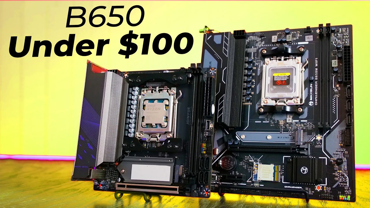 B650i Night Devil and Maxsun B650M motherboards Cheap AM5 from