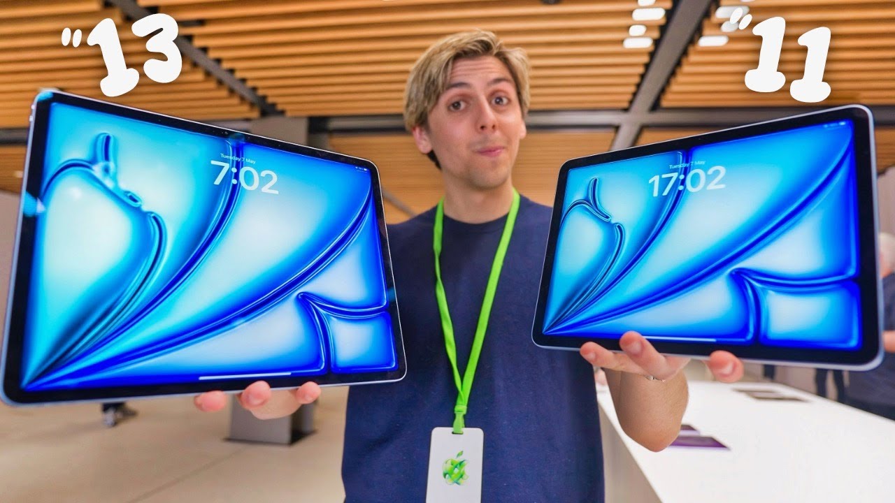 iPad Air Hands On (New Colors, M2, Apple Pencil Pro, “15