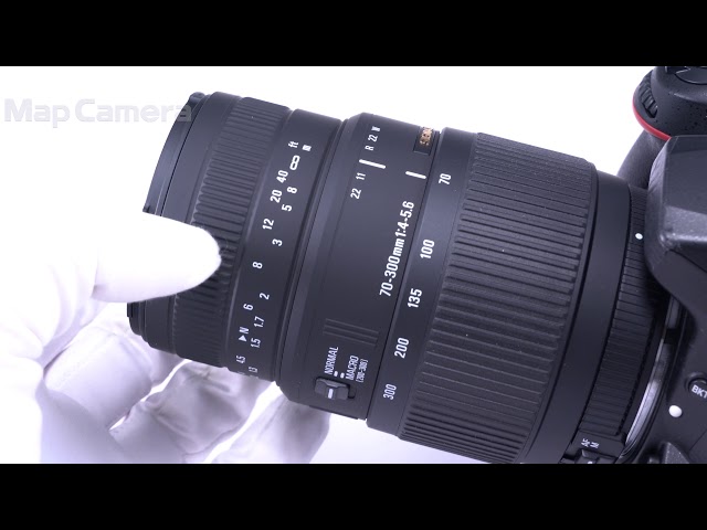 SIGMA (シグマ) 70-300mm F4-5.6DG MACRO (ニコン用) 美品 - YouTube