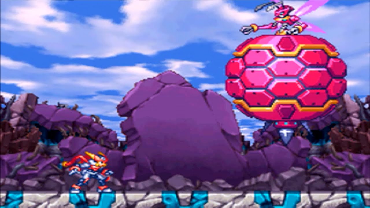 Mega Man ZXA (Mania / Gray Edition) 10. Control Center Battle with