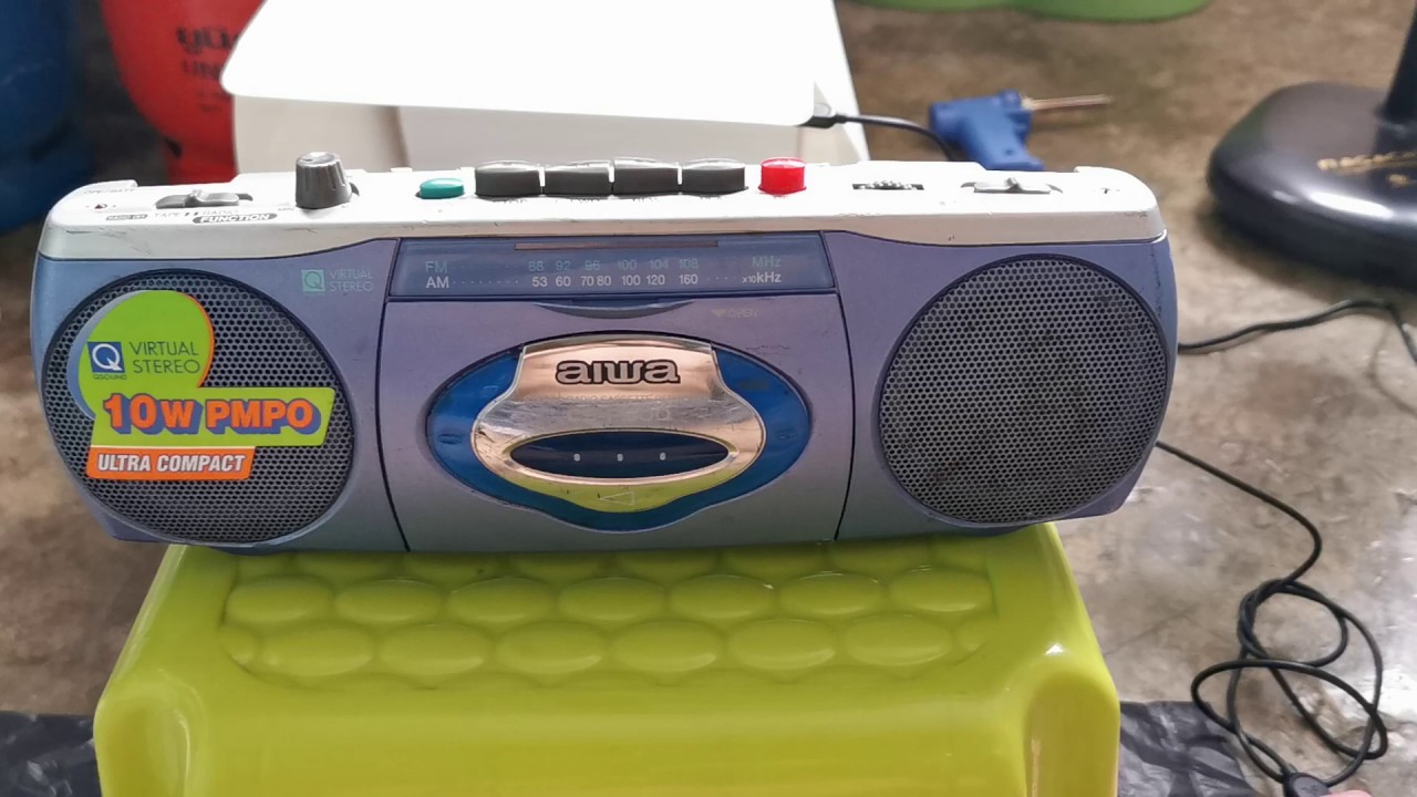 AIWA CS-P500 - YouTube