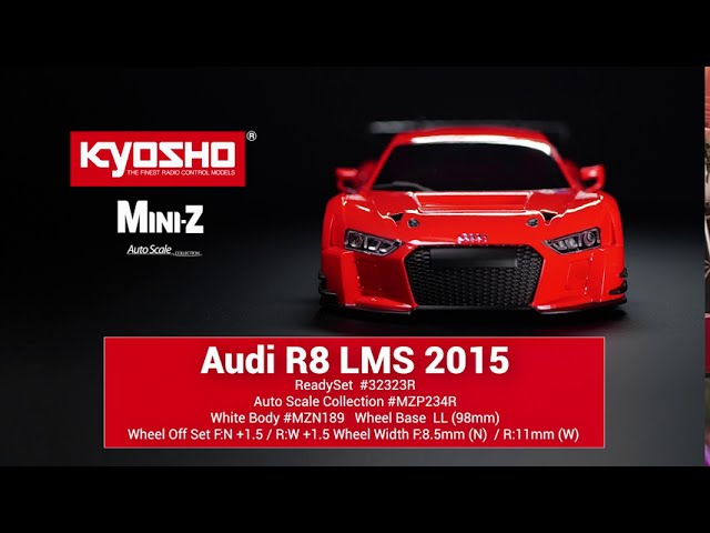 KYOSHO MINI-Z RWD Audi R8 LMS 2015 