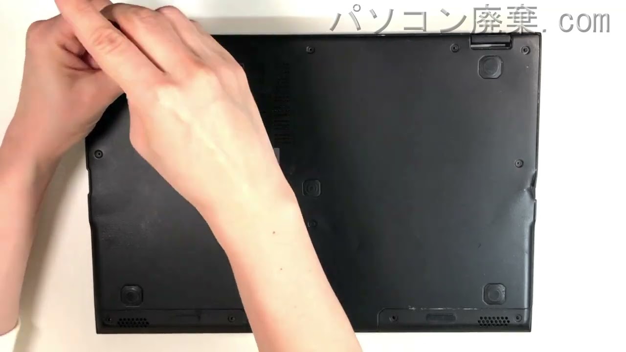 NEC LAVIE Hybrid ZERO【PC-HZ750DAB】の分解方法（Disassembly method
