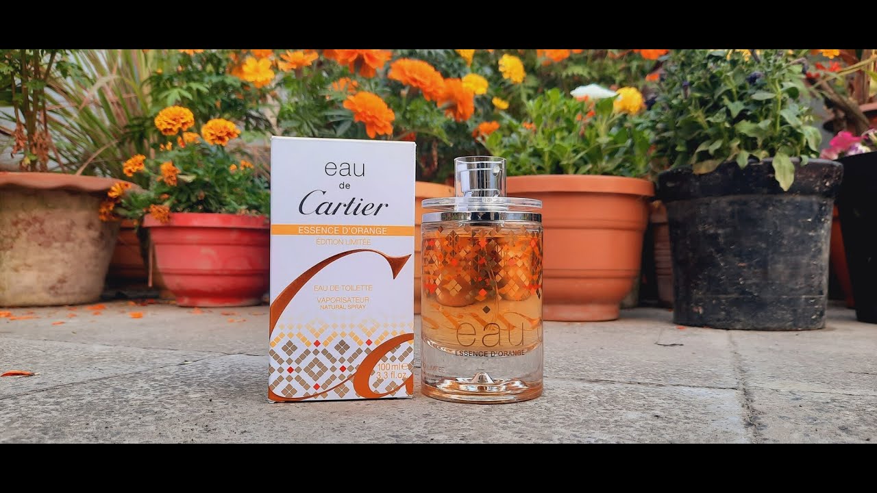 Eau de Cartier Essence d'Orange Limited Edition (2011) - YouTube