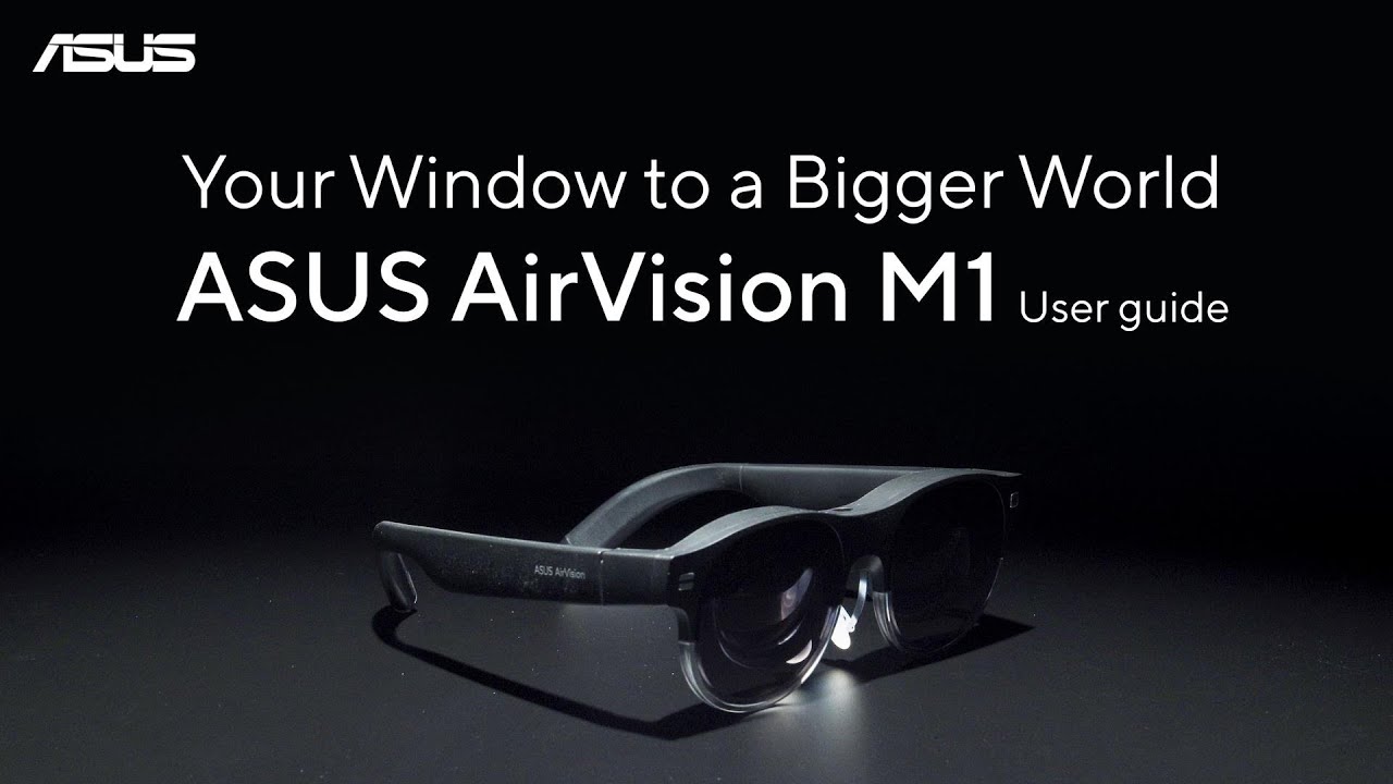 スマートグラス][ASUS AirVision M1] ASUS AirVision M1ウェアラブル