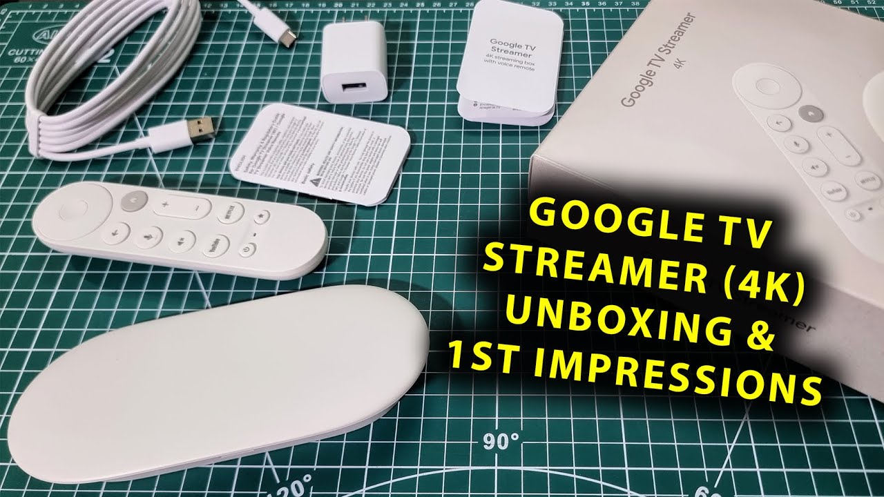 NEW Google TV Streamer (4K) Unboxing & First Impressions! - YouTube