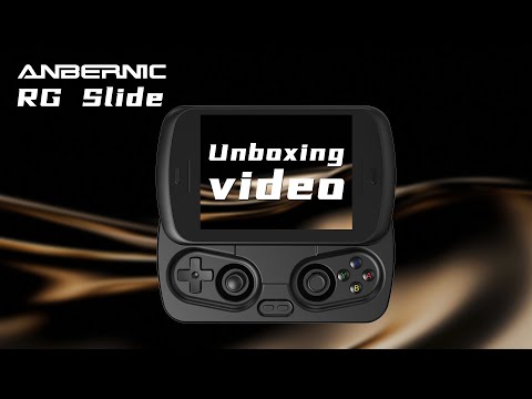 ANBERNIC RG Slide Official Unboxing - YouTube