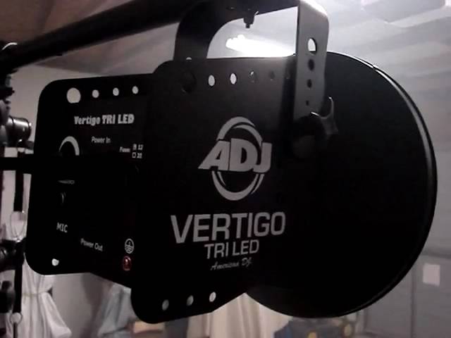 American DJ Vertigo Tri LED Light - YouTube
