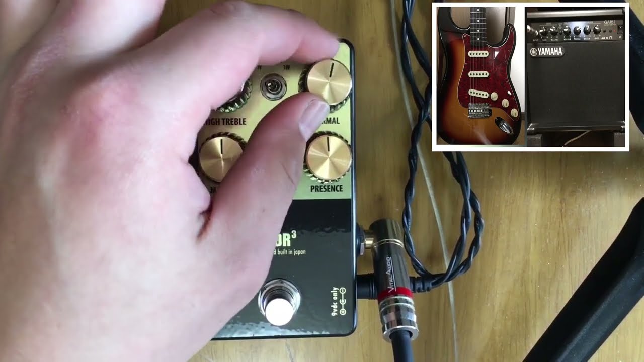 Ramble FX Marvel Drive V3（hand made pedal factory clone)を好きに