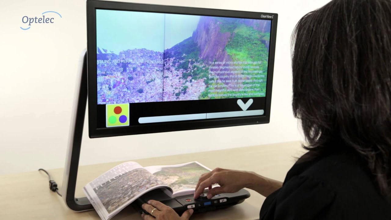 1ADM035 【動作品】Optelec Clear View C 【公式通販】