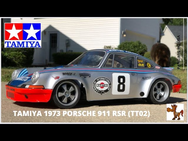 TAMIYA R/C PORSCHE 911 RSR 1973 TT02 - YouTube