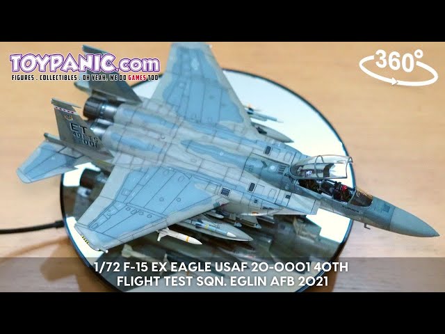4K] 1/72 F-15 EX Eagle USAF (HA4562) from Hobby Master - YouTube