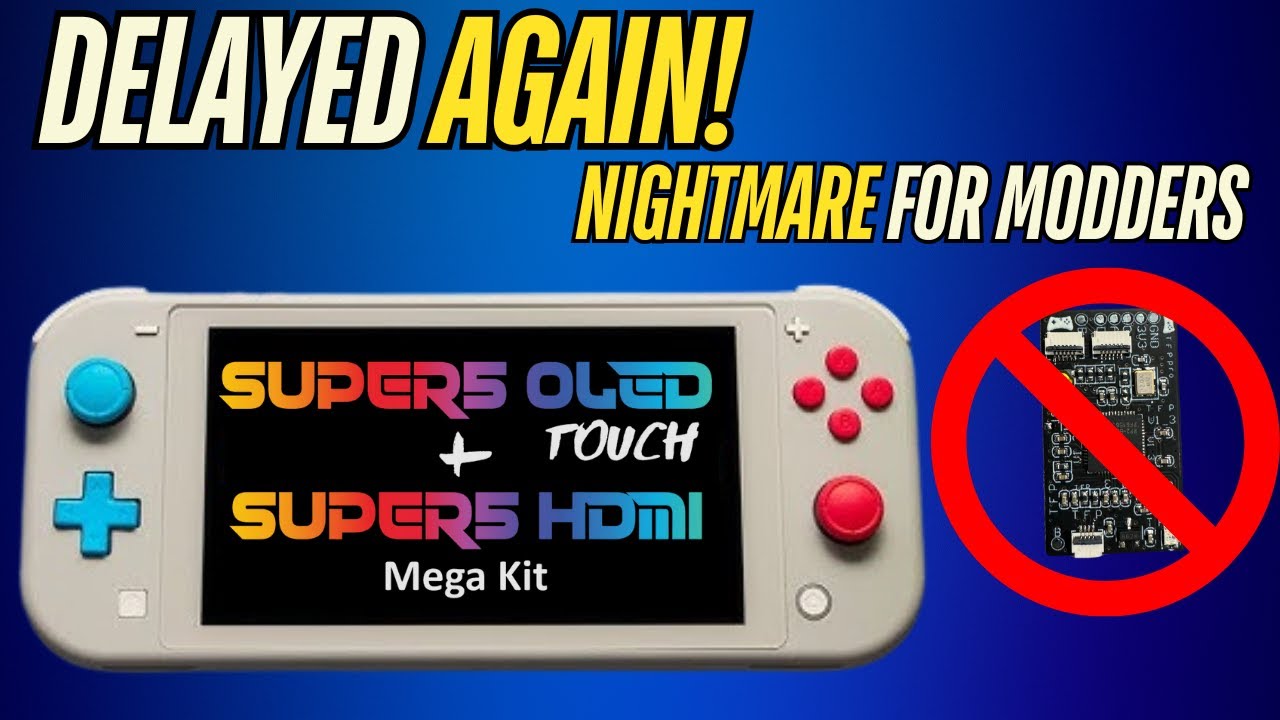 SUPER5 OLED Touch Mega Kit 換装済み Nintendo SUPER5 OLED Touch