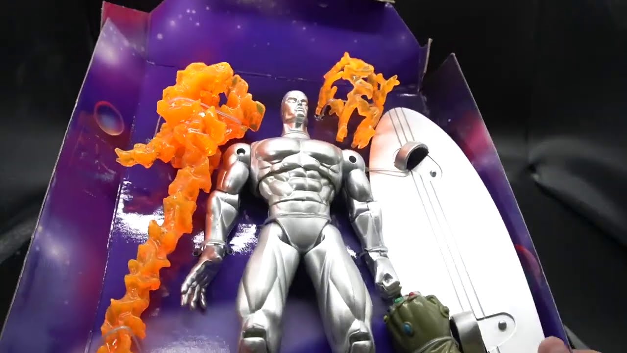 Marvel] The never-falling Silver Surfer is so much fun [Old figure