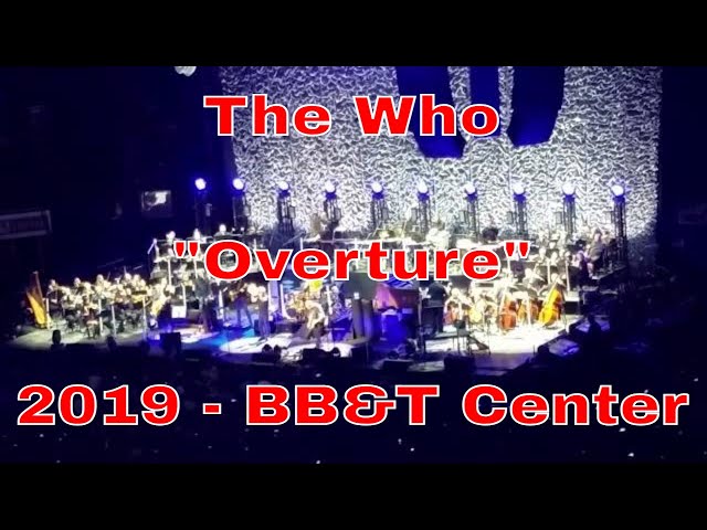 The Who - Overture - Live at BB&T Center - Sunrise, FL - 2019