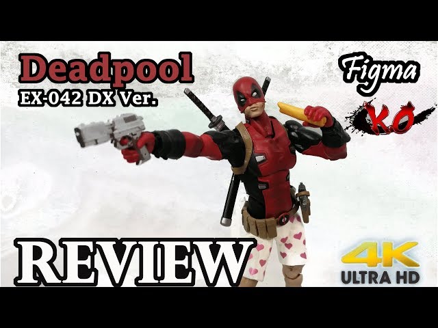 FAKEMA Review: Figma EX-042 Deadpool DX Ver. (Bootleg) - YouTube