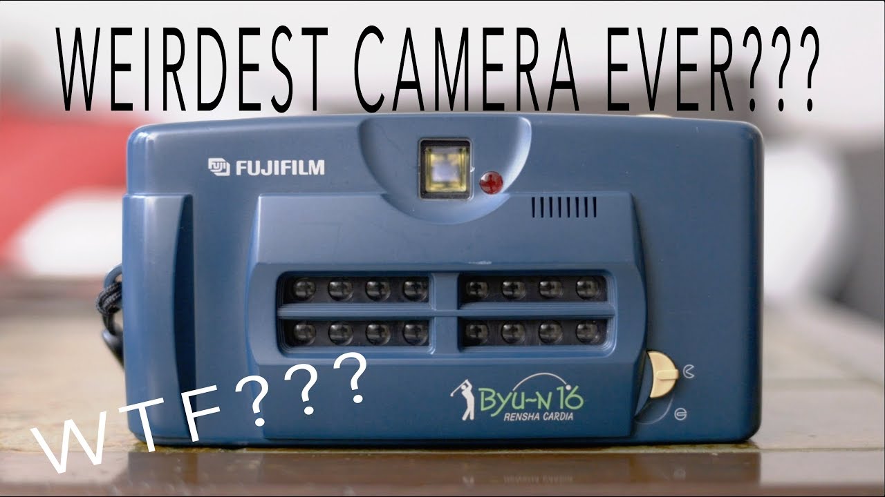 The Weirdest Camera EVER??? The amazing Fujifilm Rensha Cardia Byu