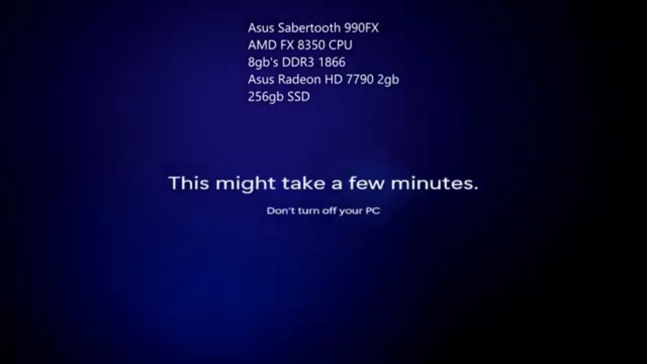 Windows 11 bare metal testing on FX 8350 gaming PC - YouTube