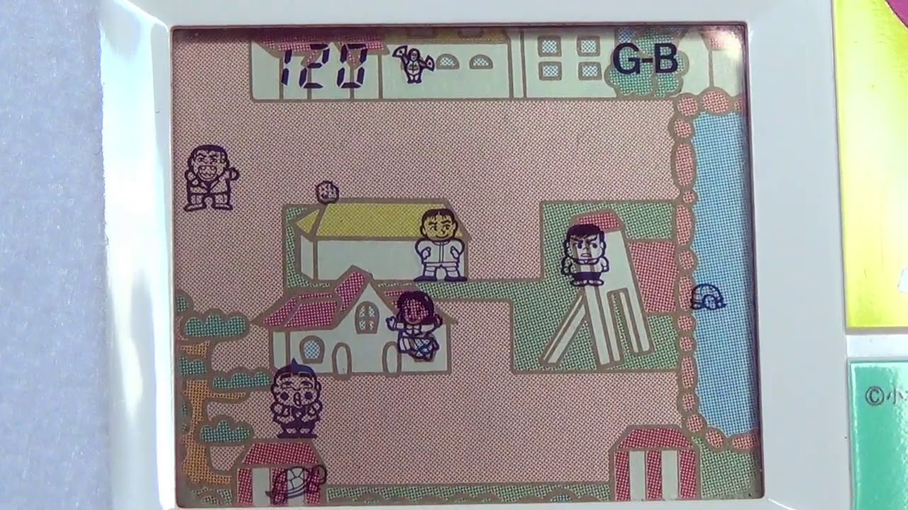 レトロ 液晶ゲーム】おぼっちゃまくん 友だちんこゲーム 1991 日本製