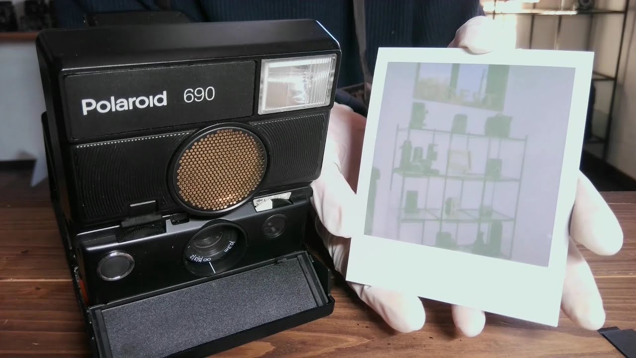 実写作例あり】Polaroid 690 SLRの使い方を解説【ポラロイドカメラ