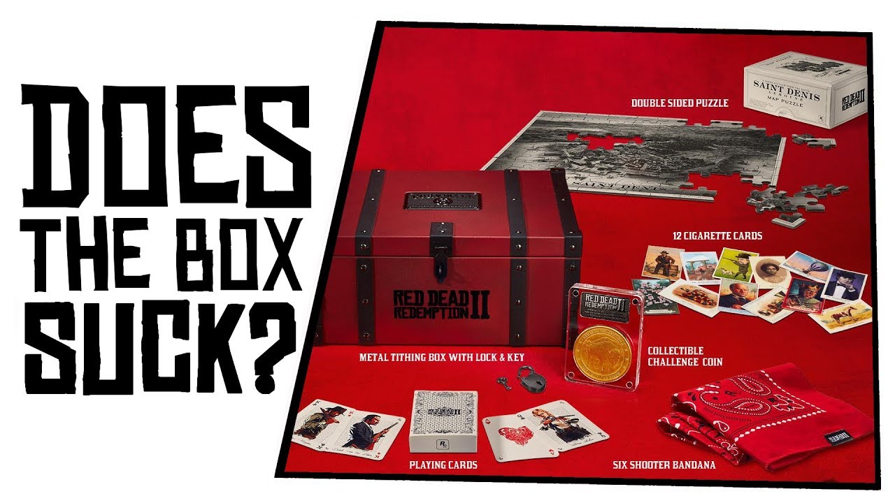 Does The Red Dead Redemption 2 Collectors Edition Box SUCK? - YouTube