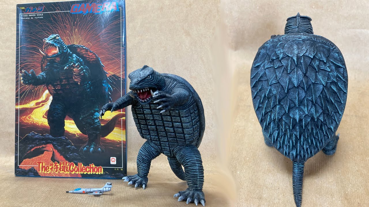 大怪獣ガメラ【絶版キット】バンダイ The特撮Collection 1/350スケール