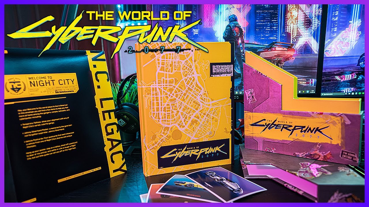 The World of Cyberpunk 2077 Deluxe Edition Unboxing | MystaGaming