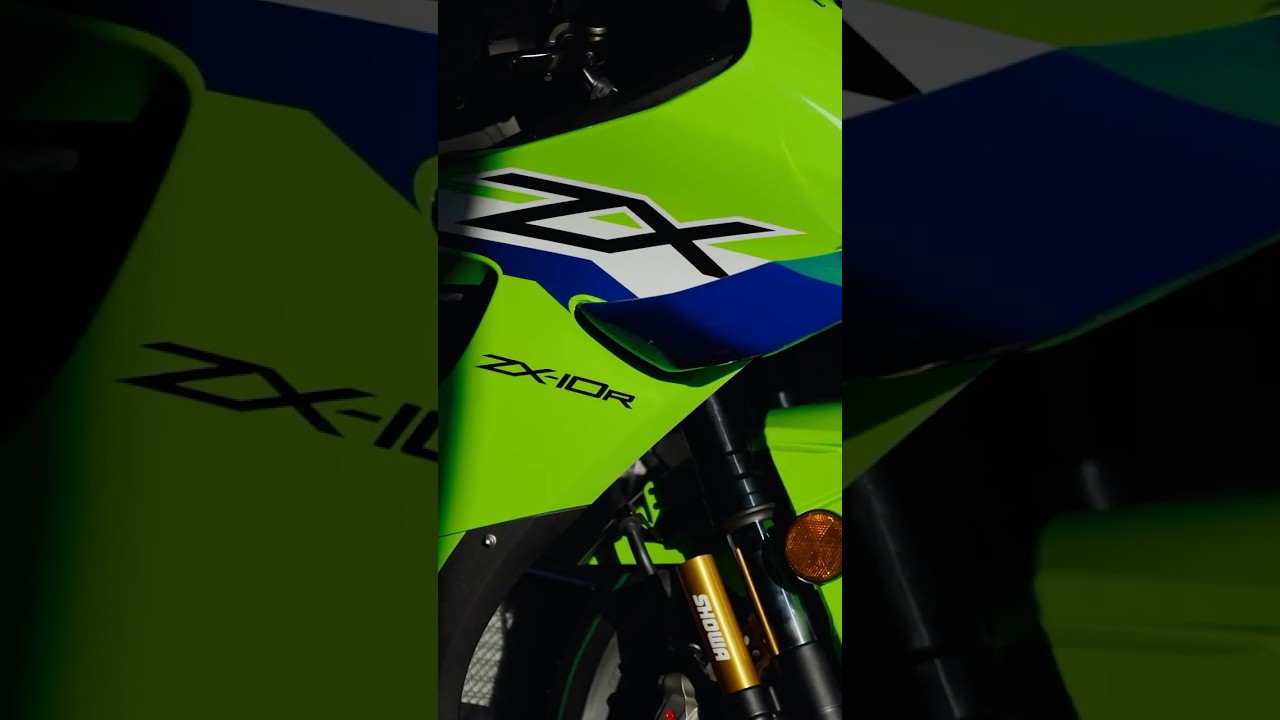 究極のパフォーマンス ― 新型 Ninja ZX-10R #Kawasaki #NinjaZX10R