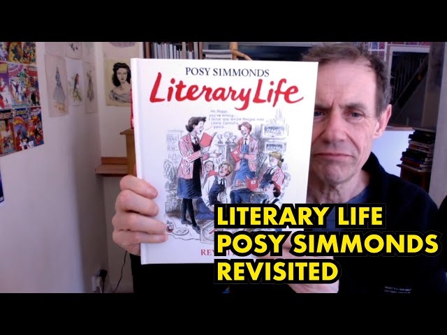Posy Simmonds Literary Life Revisited from Jonathan Cape Book