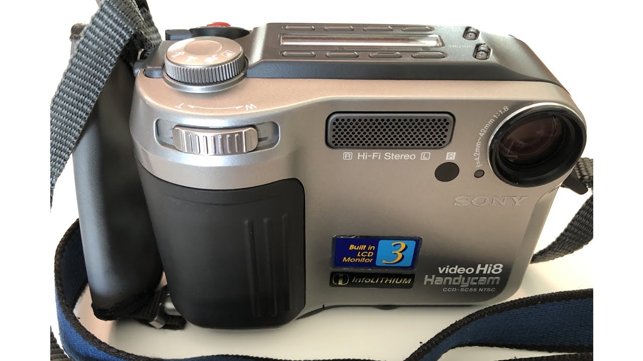 The Rare Sony CCD-SC55 Video Camera [PT1]: Introduction - #IJDM042