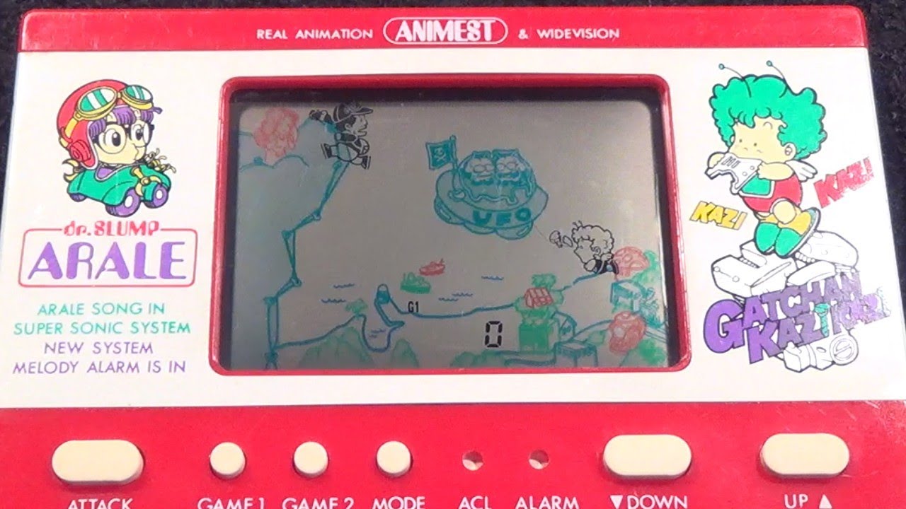 レトロ 電子ゲーム】ポピー アニメスト ドクタースランプアラレちゃん