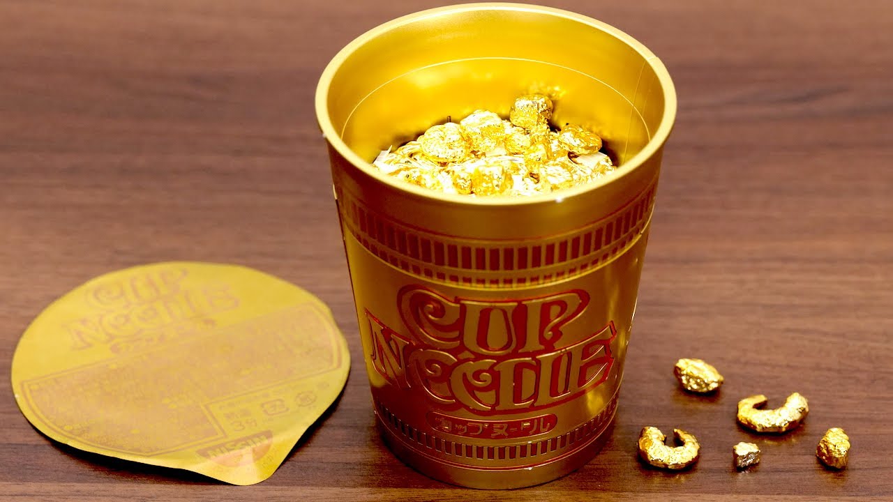 中編】黄金のカップヌードル Golden Cup Noodles Plastic Model Kit