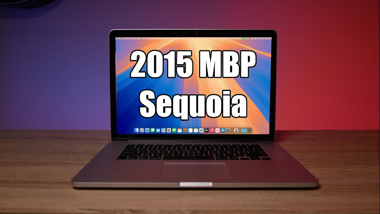 2015 MacBook Pro with Sequoia - YouTube