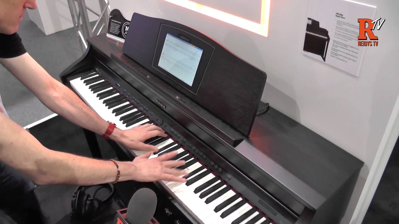 Roland HPi-50e Digital Piano (Musikmesse 2015) - YouTube