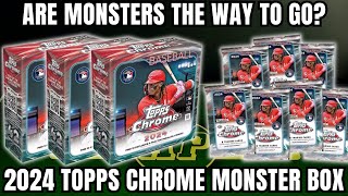 DO MONSTERS HAVE THE HITS? 2024 Topps Chrome Baseball Monster Box