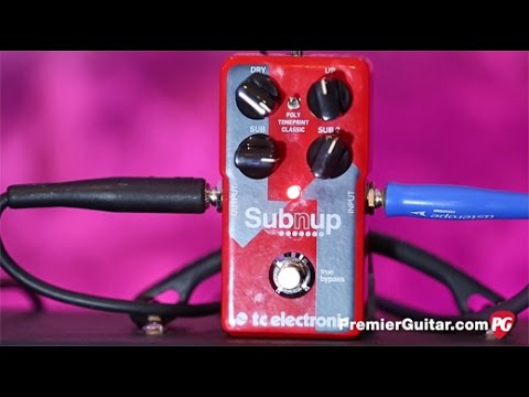 Review Demo - TC Electronic Sub 'N' Up Octaver - YouTube