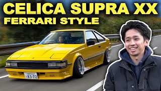 Award-Winning Toyota Celica Supra: Ferrari Inspired Retro JDM | 4K