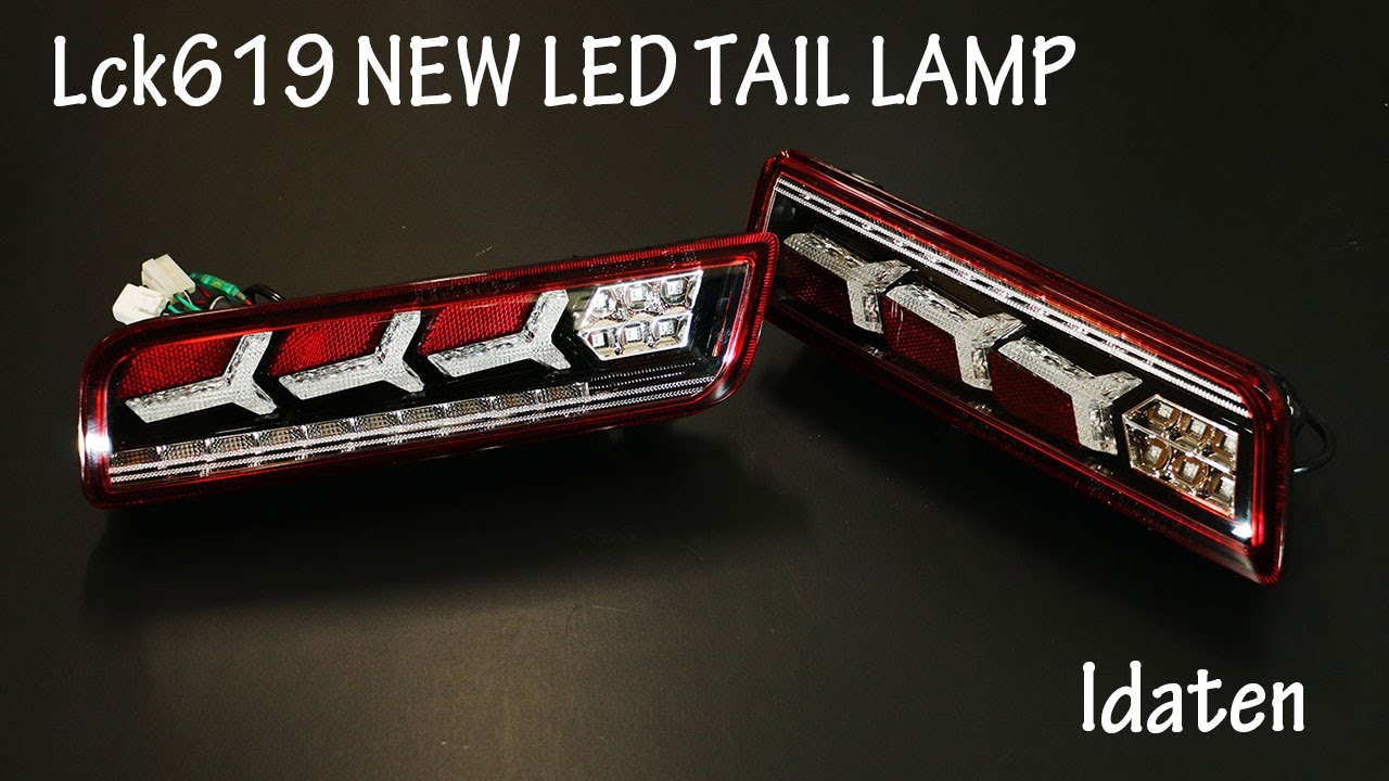 Lck619 LED TAIL LAMP Idaten for ALTO WORKS HA36S - YouTube