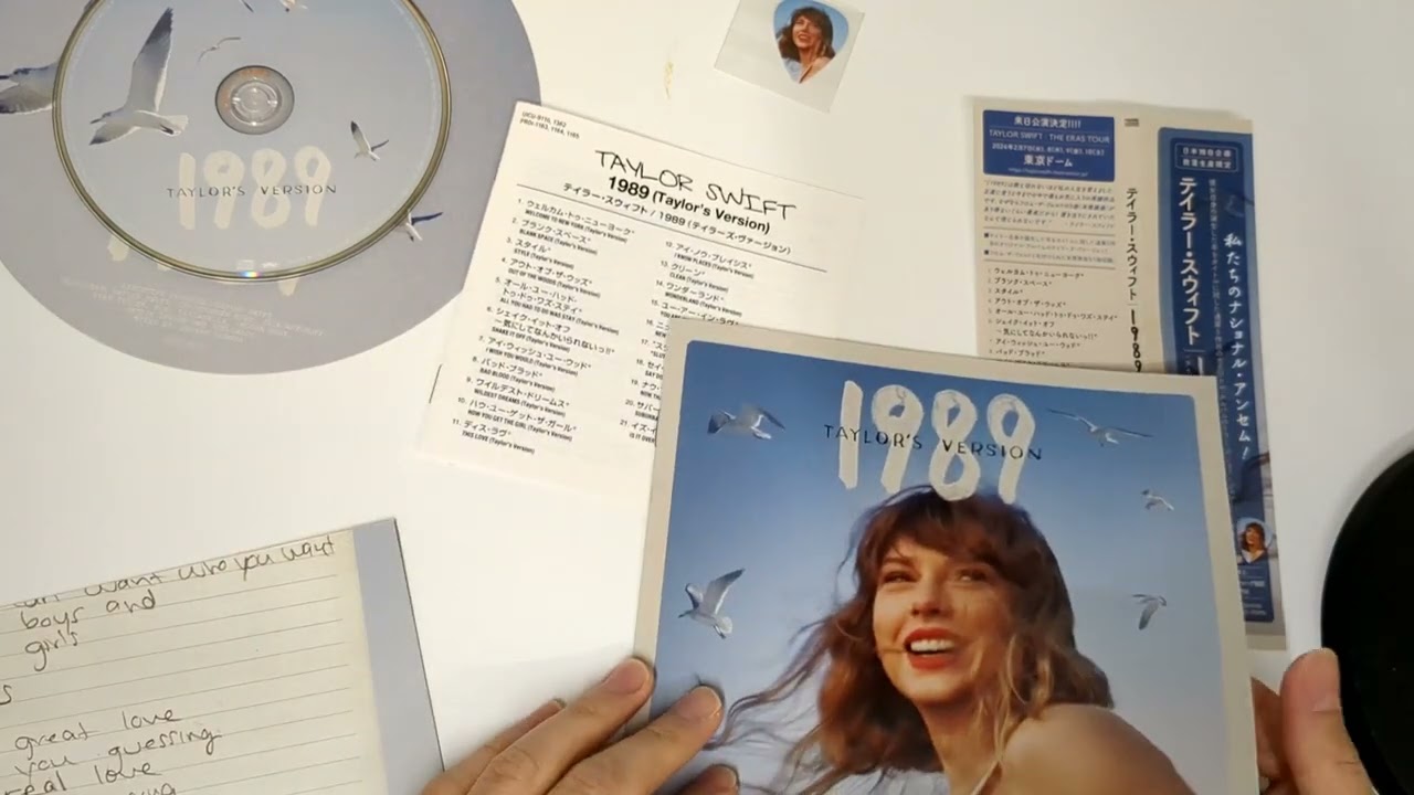 Unboxing] Taylor Swift: 1989 (Taylor's Version) (Deluxe Edition