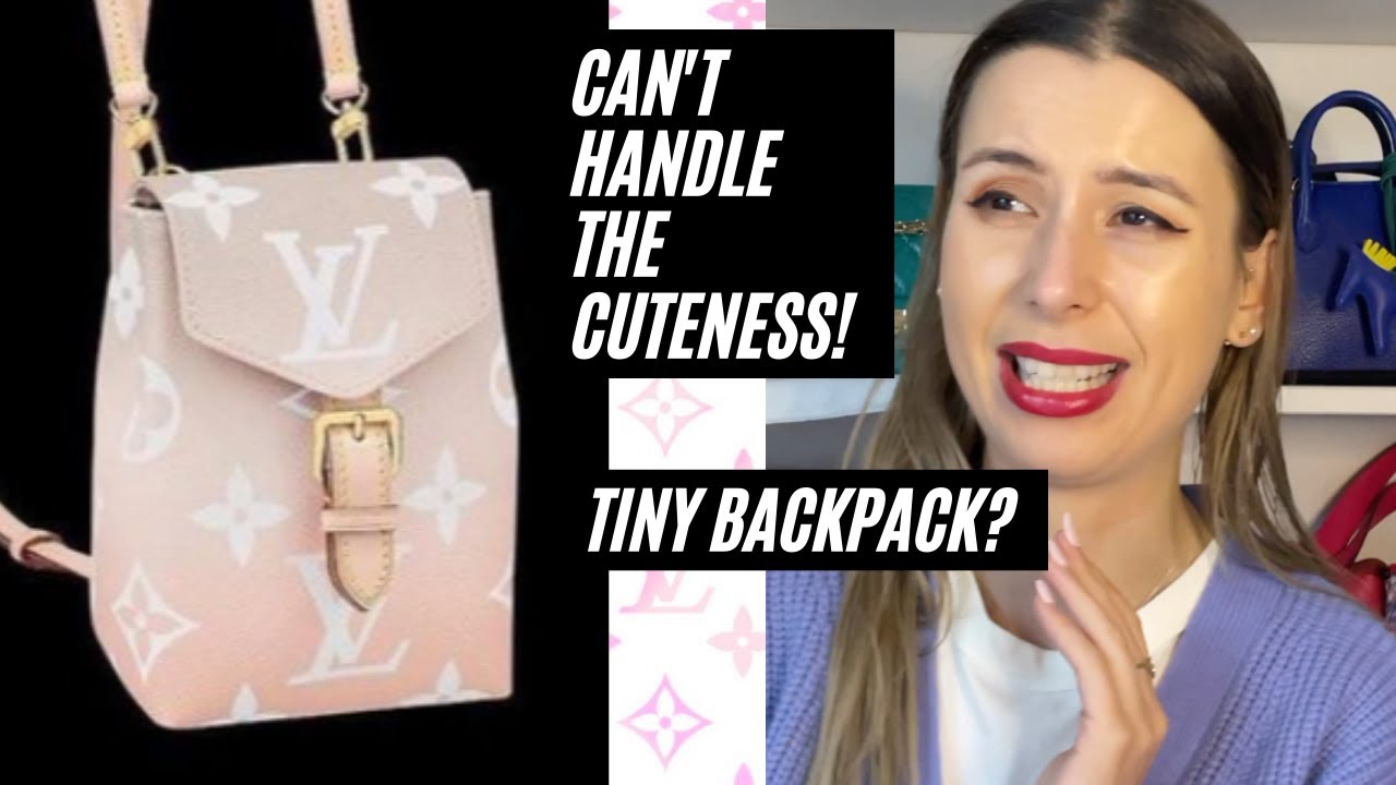 NEW LOUIS VUITTON TINY BACKPACK! plus The ONLY Luxury Handbag I