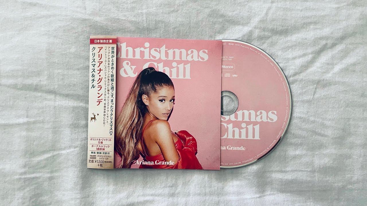 Ariana Grande - Christmas & Chill CD (Japan Exclusive) [Unboxing
