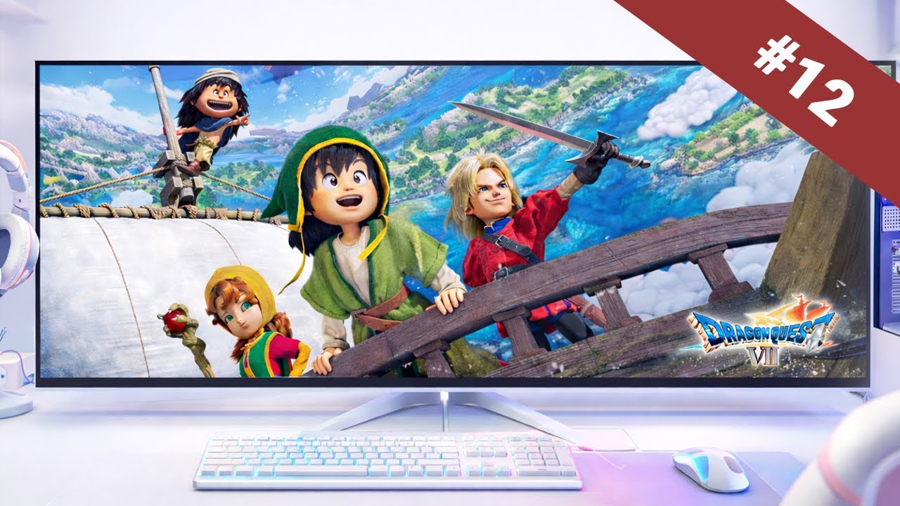 12 [UltraWide] DRAGON QUEST VII Reimagined - オルフィーの町 - YouTube