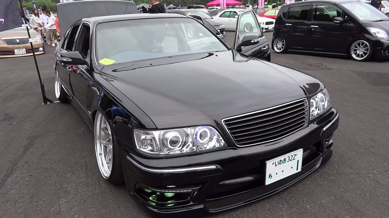 NISSAN CIMA Y33 Custom car 日産シーマ Y33 カスタムカー - YouTube