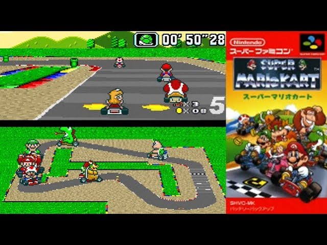 スーパーマリオカートをプレイしてみた】ミニスーファミ ニンテンドー