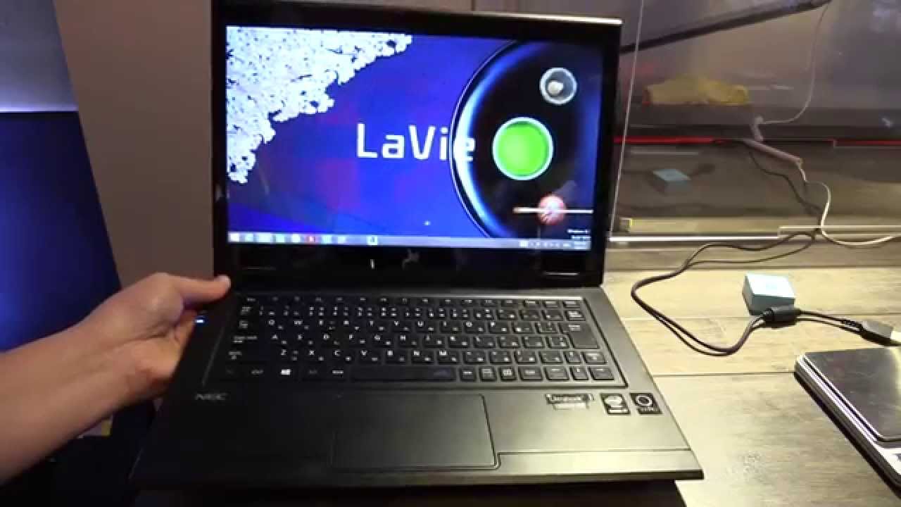 NEC Lavie 13 (HZ750) Hands On [English] - YouTube